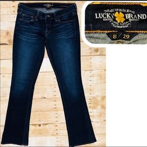 Lucky Brand Charlie Baby Boot Cut Blue Jeans.